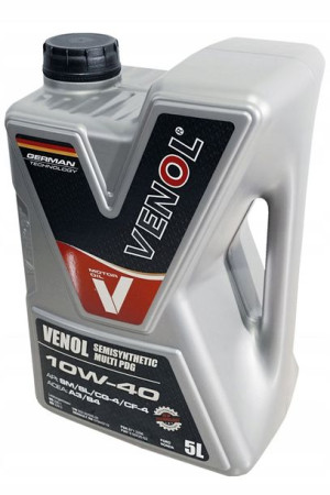 Olej Venol Semisyntetic Multi Pdg A3/b4 10w40 5l