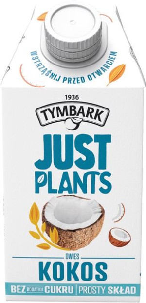 Tymbark Just Plants Napój owies kokos 500 ml