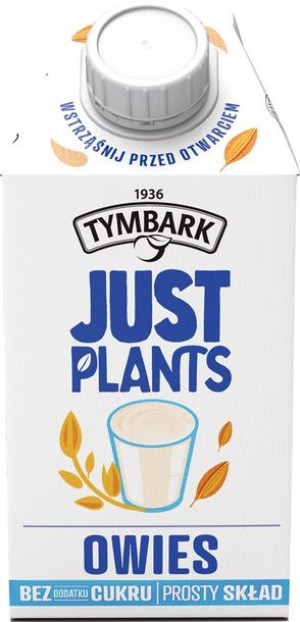 Tymbark Just Plants Owies klasyczny 500 ml x 6 sztuk