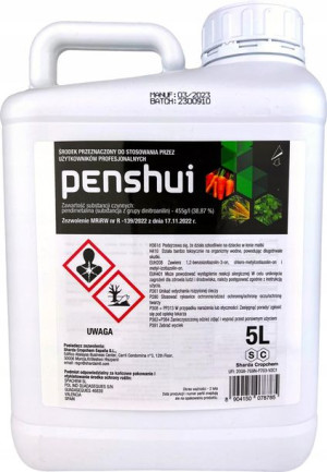 Penshui 5l Pendimetalina Oprysk Na Chwasty