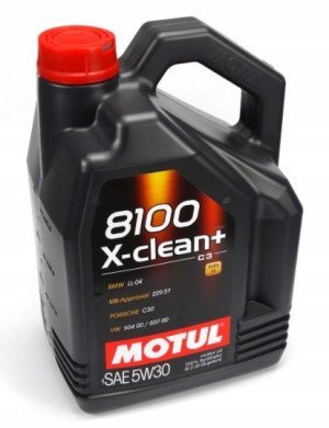 Olej Silnikowy Motul 8100 X-clean+ 5w30 5l Acea C3