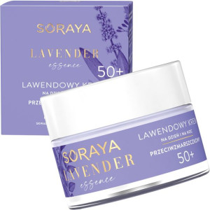 Soraya Lavender Essence Lawendowy Krem 50+
