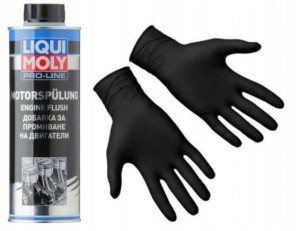 Liqui Moly Engine Flush Płukanka 2662 +rękawiczki
