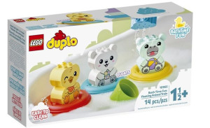 Lego DUPLO Zabawa w kąpieli: pływający pociąg ze zwierzątkami