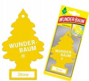 Wunder - Baum (choinka) Zapach Samochodowy Cytryna