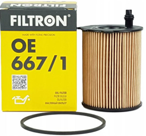 Oe 667/1 Filtron Filtr Oleju + Uszczelka Hu716/2 X