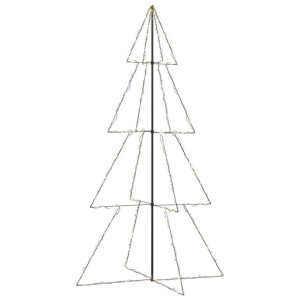 Ozdoba świąteczna w kształcie choinki, 360 LED, 143x250 cm