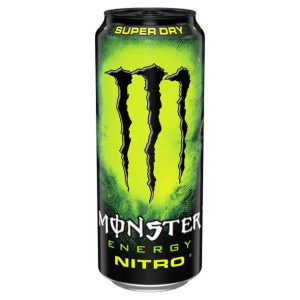 Monster Energy Nitro Super Dry Gazowany napój energetyczny 500 ml