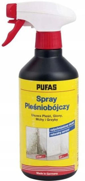 Pufas Środek Spray Na Pleśń Pleśniobójczy 500ml