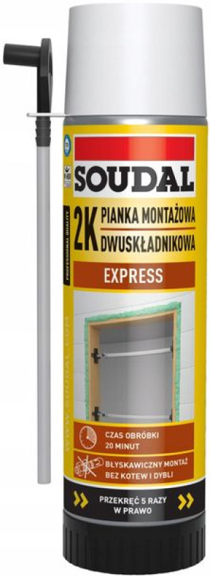 Soudal Piana Dwuskładnikowa 2k Express 400ml