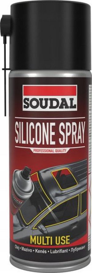 Soudal Silicone Silikonowy Smar W Spray-u 400 Ml
