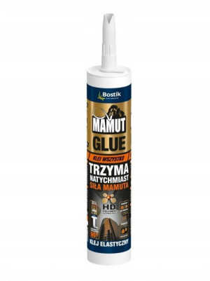 Bostik Klej Montażowy Mamut Glue Biały Mocny 290ml