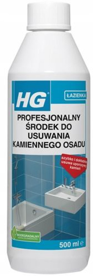 Hg Środek Do Usuwania Osadu Kamienia Zacieków 500m