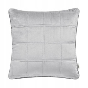 Poduszka dekoracyjna 50x50 ozdobna Colette szara j