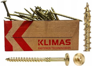 Wkręty Ciesielskie Do Drewna Talerzowe Torx 6x120