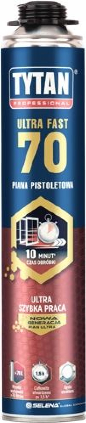Tytan Ultra 70 Piana Pistoletowa Szybka 870ml