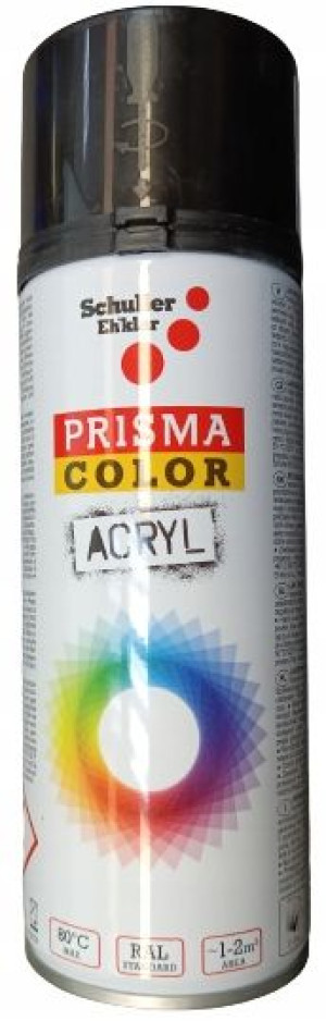 Schuller Spray Akrylowy Czarny Farba Lakier 400ml