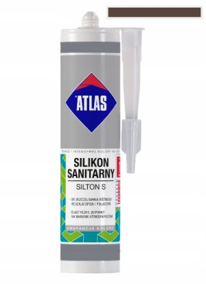 Atlas Silikon Silton 024 Ciemnobrązowy 280 Ml