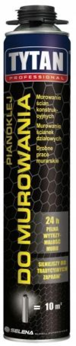 Tytan Pianoklej Piana Montażowa Do Murowania 750ml