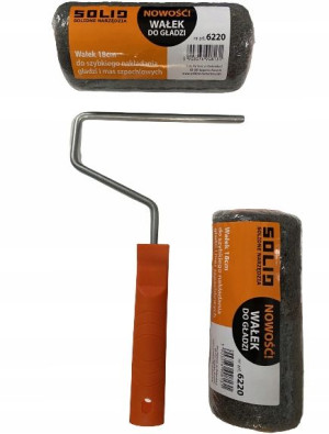 SOLID wałek z rączką do gładzi 18 cm - 2 sztuki !