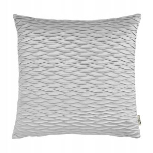 Poduszka dekoracyjna 45x45 ozdobna szara j Savoy
