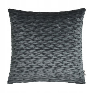 Poduszka dekoracyjna 45x45 ozdobna szara c Savoy