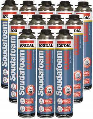 Soudal Classic Piana Montażowa Karton 12 Sztuk