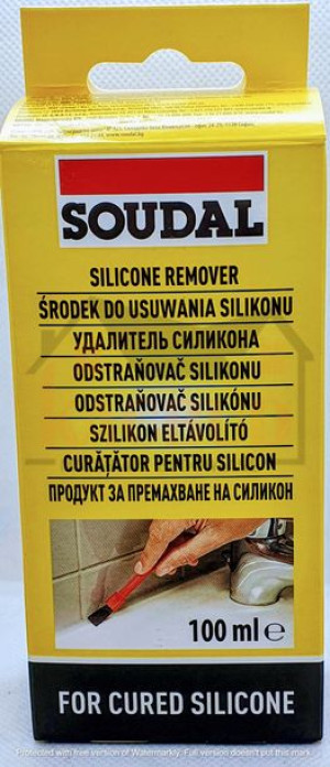 SOUDAL Środek preparat do usuwania silikonu 100ml