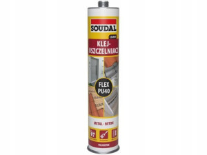 SOUDAL Soudaflex 40 FC Klej poliuretanowy czarny