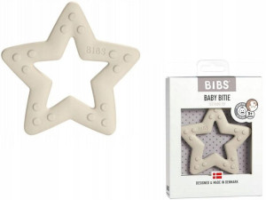 Bibs Gryzak Baby Bitie Gwiazdka Ivory 3m+