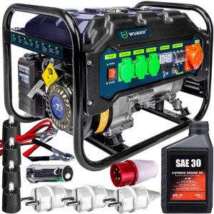 Generator Agregat Prądotwórczy Miedź 7km 3500w Avr