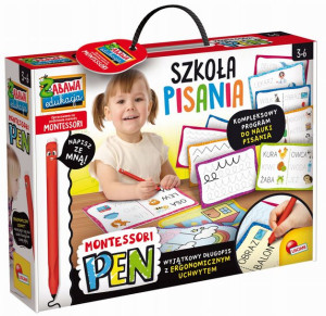 Zestaw edukacyjny Nauka pisania Montessori Liscian