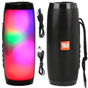 Głośnik Bluetooth 5.0 Led Aux Bezprzewodowy Radio Tg-157