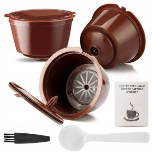 3 X Kapsułki Dolce Gusto Wielokrotnego Użytku Kawy