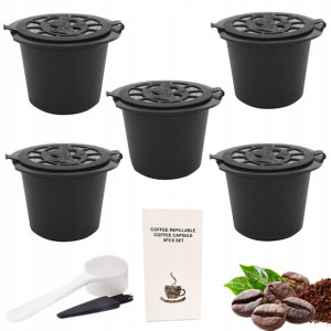 5 X Kapsułki Kawy Nespresso Wielokrotnego Użytku