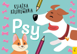 Książka do kolorowania. Psy