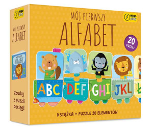 Mój pierwszy alfabet. Puzzle + książka
