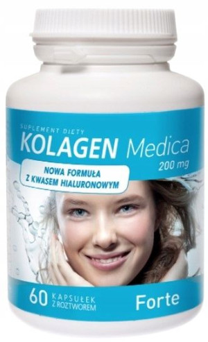 Aliness KOLAGEN Medica Stawy KWAS HIALURONOWY 60k