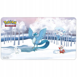 Pokemon Tcg Frosted Forest Mata Do Gry Playmat Up