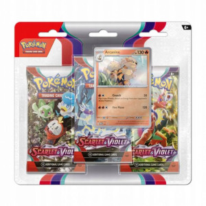 Pokemon Tcg Zestaw Arcanine Scarlet & Violet Karty