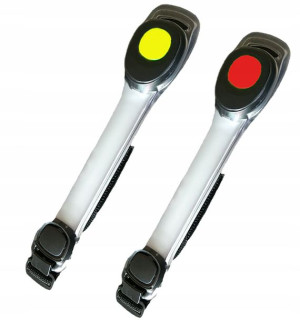 Opaska Led Lampka Świecąca Na Ramię Rower 2 Sztuki La01