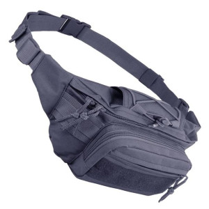 Camo Torba Biodrowa Nerka Saszetka Kangoo Urban Gray Szara