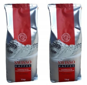 HIT SWISSO KAFFEE Kawa Ziarnista 100% Arabica 2 kg
