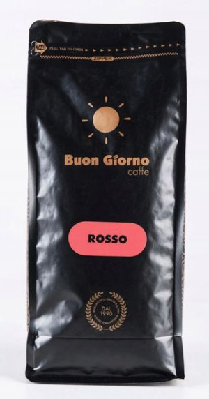 Kawa Ziarnista Buon Giorno ROSSO Caffe 1kg