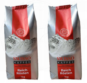 Kawa Ziarnista SWISSO KAFFEE 100% Arabica 1kg
