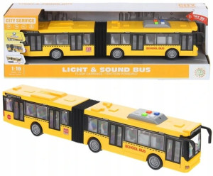 Autobus Przegubowy   Otwierane Drzwi Światło Dźwięk Napęd