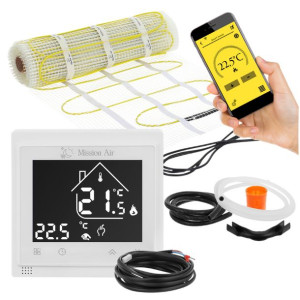 ZESTAW Mata grzewcza pod płytki MA-160W/m² 1,5m²