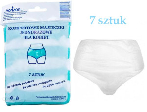 7 sztuk Bielizna porodowa majtki poporodowe do porodu oddychające figi 40