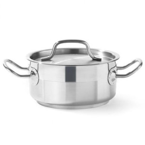 Garnek Do Restauracji Indukcja 7,5l Stal 18/10
