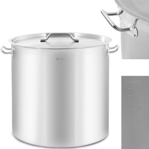 Garnek 98l Indukcja Z Pokrywką 55x59 Wysoki Hendi